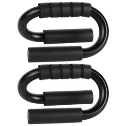 S Shape Push Up Bar Foam Handles Floor Chest Workout Equipment Anti Slip Home Fitness Chest Training Equipment 240123