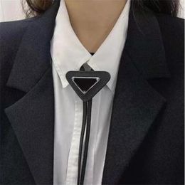 Mens Women Designer Ties Fashion Leather Neck Tie Bow Pattern Letters Neckwear Fur Solid Colour Neckties265Z