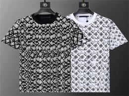 Men's T-shirt Designer T-shirt Men's T-shirt Pure Cotton Print Fashion Everything Simple Crew Neck Basic Shirt UnisEX Size M-3XL6