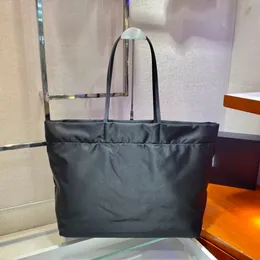 Нейлоновые роскошные женские сумки, дизайнерская сумка на одно плечо, зимняя модная большая сумка, большая вместительная черная сумка для покупок