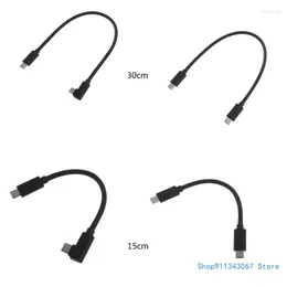 Computer Cables 1-Pack 100W USB C To Cable Type Charging Cord 15cm/30cm Drop