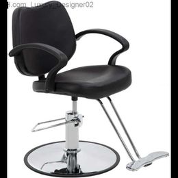 Other Furniture Hair Salon Chair Styling Heavy Duty Hydraulic Pump Barber Chair Beauty Shampoo Barbering Chair for Hair Stylist Women Man Q240129