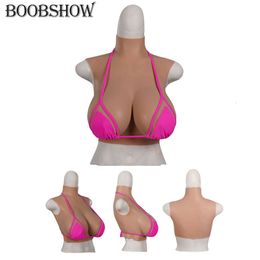 Fake Huge Boobs Plate Artificial Silicone Breast Forms Bodaysuit for Crossdressing Cosplay Shemale Sissy Travesti Transgender