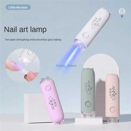 Nail Dryers MINI Portable Salon Quick Dry USB Nail Dryer Machine Home Phototherapy Tools Professional UV LED Nail Lamp Mini Flashlight PenL2403