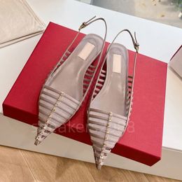 Designer high heels red shiny sandals thin heels black metal buckle shoes bare colored Women formal shoes rivet sandals high heels