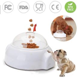 Toys Interactive Dog Toy Increase Iq Funny Catapult Launcher Toys For Dog Feeding Playing Training Automatic Pet Food Treat Dispenser