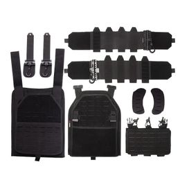 Tactical Vest - Waterproof, Durable, And MOLLE Compatible For Outdoor Training And 1000D Strength