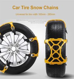 Car Tyre Snow Chain Auto Truck Adjustable Winter Mud Anti Slip AntiSkid Safty Emergency Security Tyre Wheel Chain Belt236b8680090