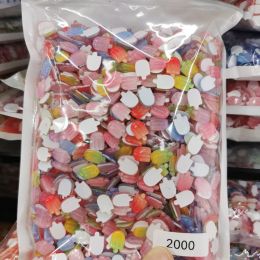 Lucite 1000pieces 11mm Diy Candy Cute Mini Ice Cream Half Beads.sticker for Woman Girls Finger Nail Slices Jewellery Making Accessories