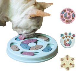 Toys Pet Dog Interactive Toys Increase IQ Puzzle Puppy Dog Food Dispenser Pet Dogs Training Games Feeder For Puppy Medium Dog Bowl