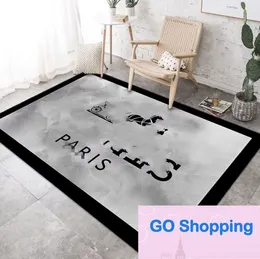 Wholesale Fashion Brand Carpet Bedside Blanket Living Room Bedroom Wall-to-Wall Carpet Bathroom Non-Slip Mat Doorway Mat