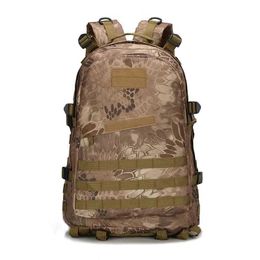 Hiking Bags 3D Molle Assault Bag Waterproof Camping Hiking Fishing Trekking Travel Rucksack Outdoor Military Tactical Backpack YQ240129