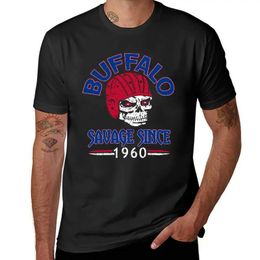 Men's T-Shirts Buffalo Football Fan - Savage Since 1960 T-shirt blacks funnys boys animal print oversized t shirts for men