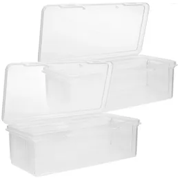 Kitchen Storage Bread Box Loaf Container Breadboxes For Airtight Keeper Containers Clear Plastic