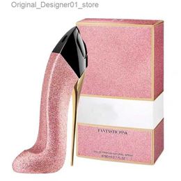 Fragrance New Design famous women perfume girl 80ml Glorious gold Fantastic pink Collector edition black red heels long lasting charming free ship Q240129