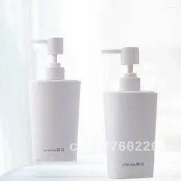 Storage Bottles 1 Pack CHAHUA White Press Type Shampoo Body Wash Bottled Travel Home Bathroom Lotion Bottle