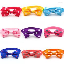 Dog Apparel 30/50 Pcs Accessories For Small Medium Dogs Classic Point Bowknot Puppy Cat Bow Ties Necktie Pet Grooming Bows