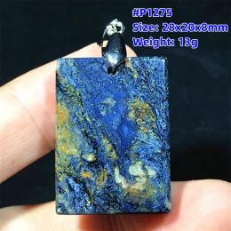 Crystal Genuine Natural Pietersite Stone Pendant Jewellery For Women Lady Man Healing Gift Crystal Beads Silver Rare Gemstone AAAAA