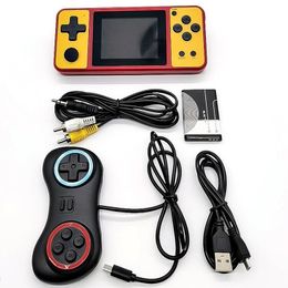 3.0 Inch Large Screen Handheld Video Game Consoles Built In 380 Games Retro Game Player Gaming Console Two Roles Gamepads Birthday Gift