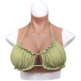 Costume Accessories Costume Accessories H Cup Silicone Breast Forms Breastplate Fake Boobs for Crossdresser Drag Queen Cosplayer Transgender