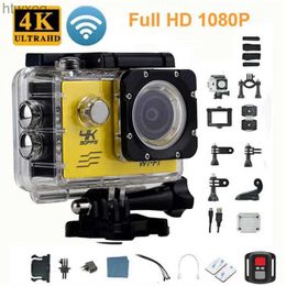 Sports Action Video Cameras Waterproof Wifi Full HD1080P Camera Ultra 4K HD Action Camera Sport DV Cam Camcorder Support Remote Control YQ240129
