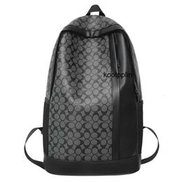 Coa CHmen Classic Fashion Backpack Imported Original Super Fiber Leather Ultra HD Hardware Logo Super Smooth Zipper Oil Edge Super Smooth Travel Large Ca NLMK 7AKH