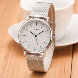 Whole 10MM Thin Business Leisure Steel Mesh Band Watch Simple Mens Watches Pin Buckle 37MM Diameter Dial Wristwatches232e