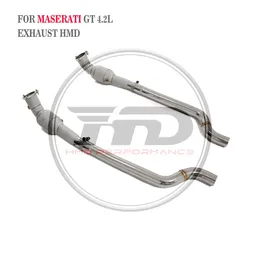 Car Accessories Exhaust System Downpipe For GT 4.2 Catalytic Converter Euro Header Catless Manifold