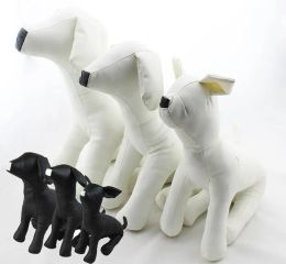 Accessories Cute New Pet Torsos Models Pvc Leather Models Dog Mannequins Pet Clothing Stand S/m/l Dmls001d