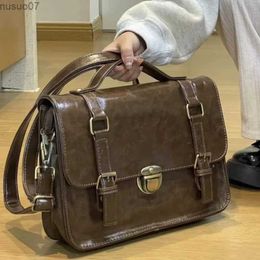 Evening Bags Japanese Crossbody Bags for Women 2024 Vintage Girl Student Shoulder Messenger Book Bag Briefcase Handbags Satchel Female