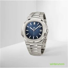 Luxury Wristwatch Pateksphilipes 5811/1G-001 Men's Watches 41mm White Gold - Movement:Automatic Winding Automatic Mechanical Watch