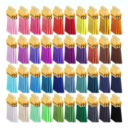 Components 200 Pieces Keychain Tassels Bulk Leather Keychain Tassel Pendants Coloured Acrylic Keychain Blanks for Christmas DIY