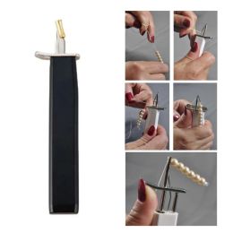 Alloy Beading Knotting Tool Secure Knots Stringing Pearls Scattered Loose Wear Beads DIY Jewelry Pearl Stringing Beading Tools