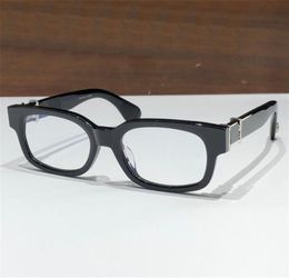 New fashion design retro square optical glasses 8233 acetate plank frame simple and popular style versatile shape transparent glasses