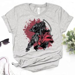 Women's T Shirts Fullmetal Alchemist Tee Women Anime Top Girl 2000s Clothing