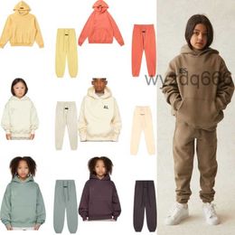 Ess Hoodies Toddler Baby Kids Sweater Tracksuit Designer Clothing Sets Kids Boys Girls Clothes Cotton Infant Jumpsuits SetUN1S UN1S