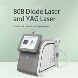 Multifunction 2 in 1 808 Hair Removal Pigment Removal Whitening Machine Picosecond Laser Remove Freckles Diode Laser Skin Rejuvenation Device