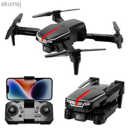 Drones Drones 4K HD Dual Camera LED Light One Click Takeoff and Landing Optical Flow Positioning Hovering Upgrade E88 Drone Toy Gifts YQ240129