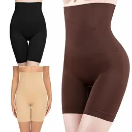 Women's Shapers Fashionable High Waist Abdominal Elastic Seam-Less Hip Lifting Body Shaping Solid Color Slimming Clothes For Women