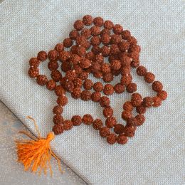 Necklaces 108 Rudraksha Bead Necklace Mala Beads Necklace Bodhi Necklaces Rudraksha Bracelet Shiva Tears Tassel Necklaces Prayer Mala Bead