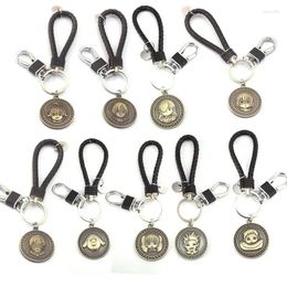 Keychains The Seven Deadly Sins Figure Anime Pendant Cute Manga Image Charms Car Key Chain Luxury Keyrings Accessories Men Gifts