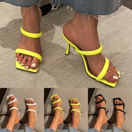 Sandals Toeknob Heels Shoes High Breathable Laceup Fashion Women's Casual Animal Print For Women