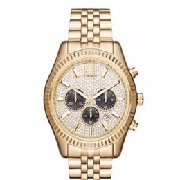 new Fashion classic business big Dial Watch MK8494 MK8515 mem's watch Original box Whole and Retail 288s