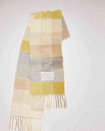 Women Cashmere Classic Plaid Designer Scarves Soft Touch Warm Wraps with Tags Autumn Winter Scarf Long Shawls 35*250cm02666
