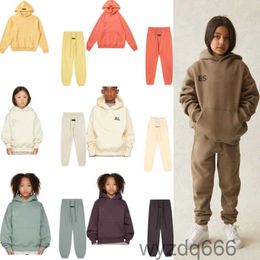 Ess Hoodies Toddler Baby Kids Sweater Tracksuit Designer Clothing Sets Kids Boys Girls Clothes Cotton Infant Jumpsuits SetDEZT DEZTSASC SASC