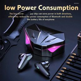 Earphones Bluetooth Wireless Gamer Headphones 65ms Low Latency Earbuds Fone Headset With Mic Handfree