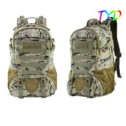 Hiking Bags New Outdoor Travel Hiking Rucksacks Camping Hunting Climbing Bags 35L Military Tactical Backpack Army Molle Assault Rucksack YQ240129