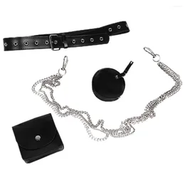 Ball Caps Detachable Belt Pouch Women Waist Bag Girls Travel Stylish Purse Hip-hop Style Fashion Chain Si