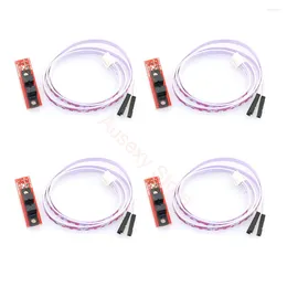 Ceiling Lights 4pcs Optical Endstop Light Control Limit Switch For RAMPS 1.4 Board 3D Printers Parts With 3 Pin Cable Accessories