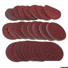 Hand & Power Tool Accessories Hand Power Tool Accessories 160Pcs/Set 5Inch Sanding Discs 125Mm 8 Hole Pads 40-2000 Grit Sander Sandpap Dh2Cj